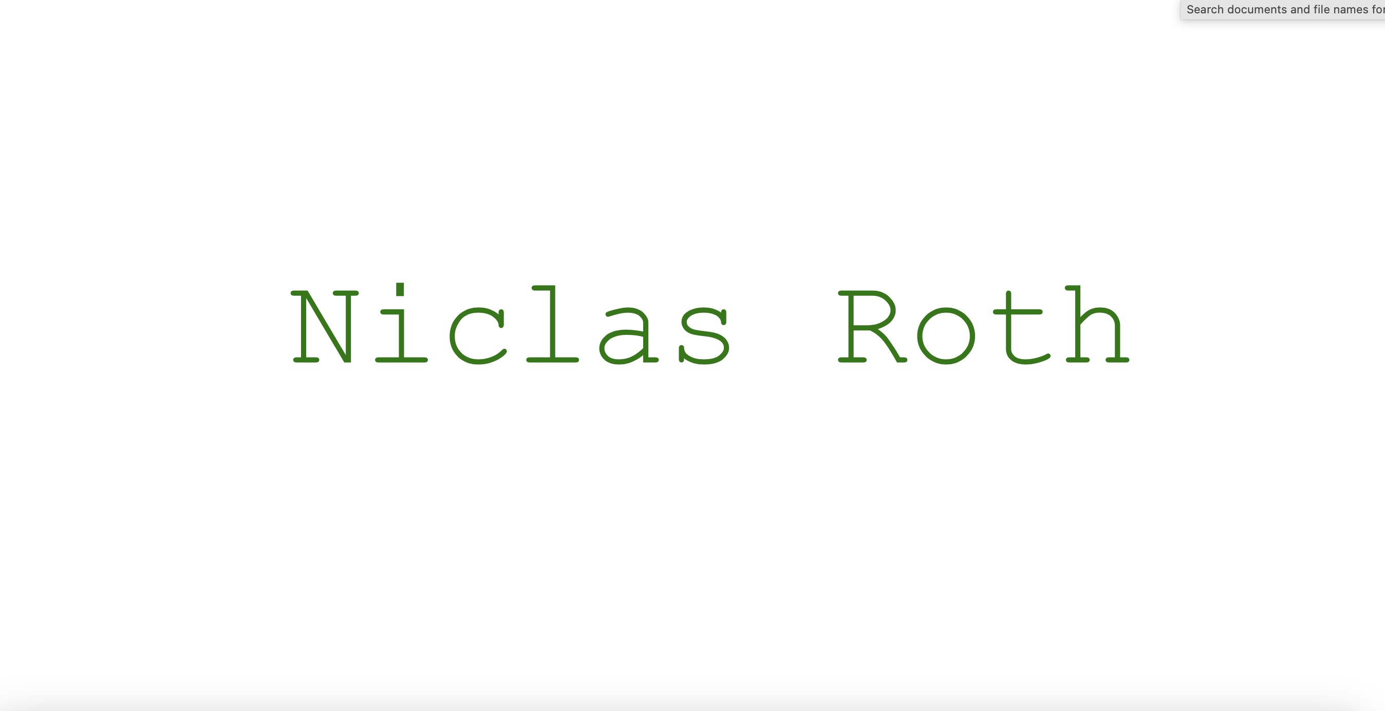 Niclas Roth logo
