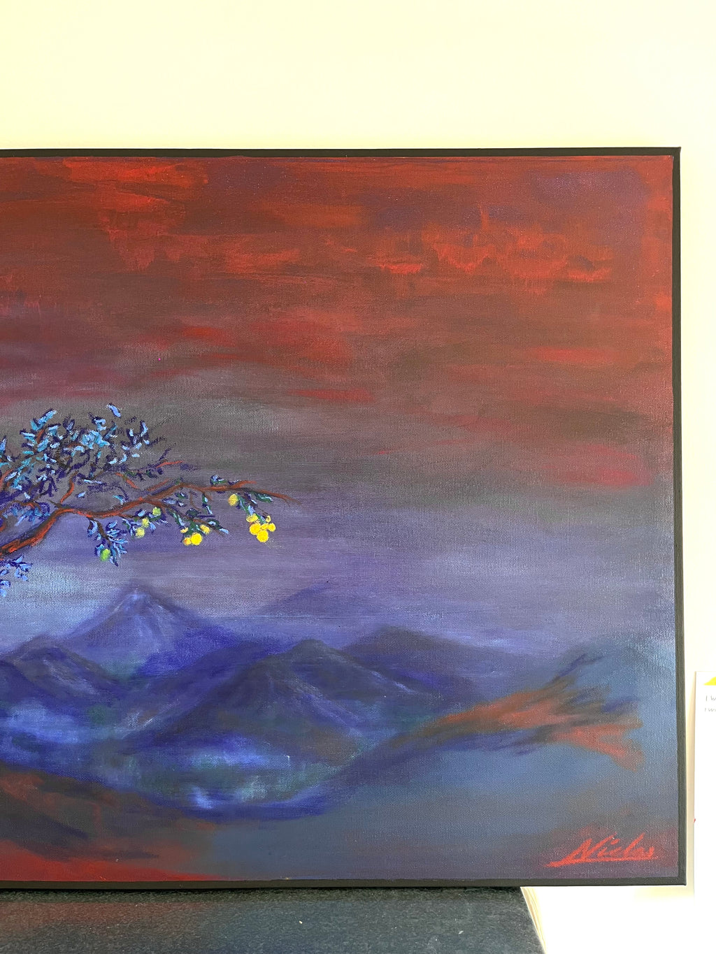Lemon tree 80x60 cm