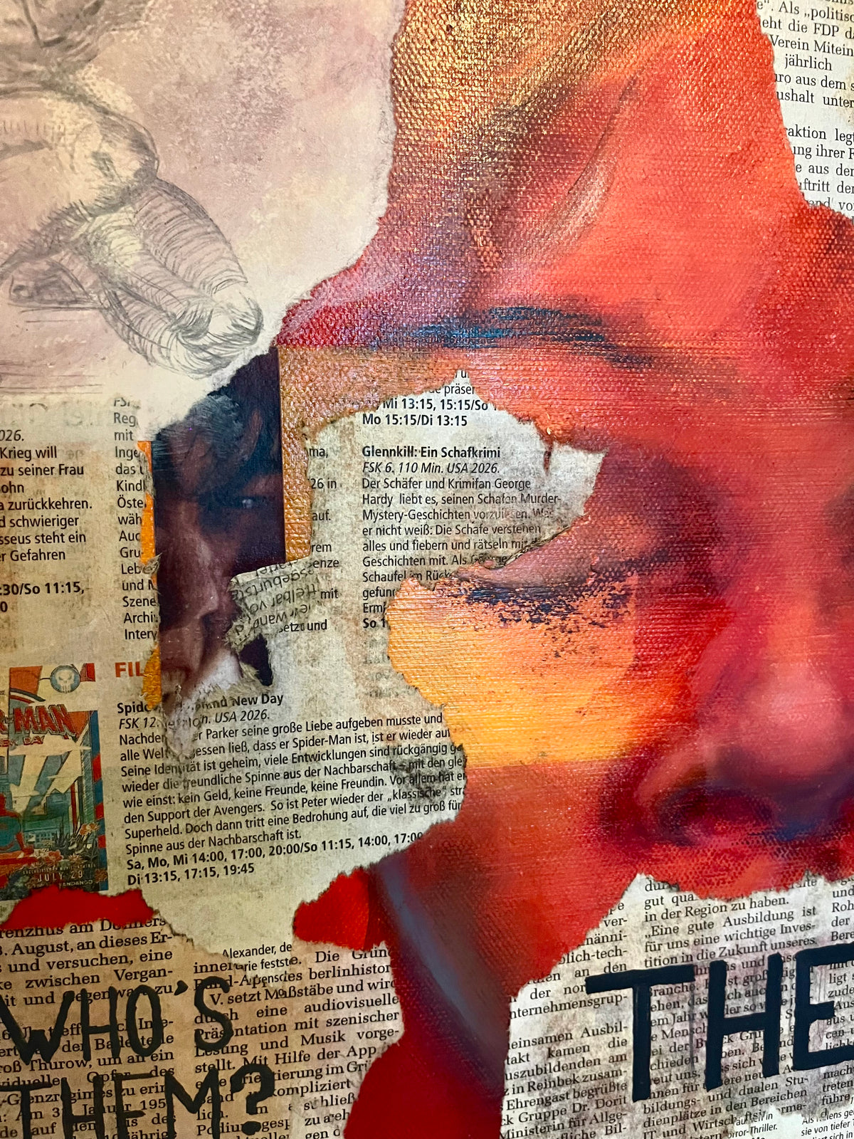 Who´s them? 50x60 cm
