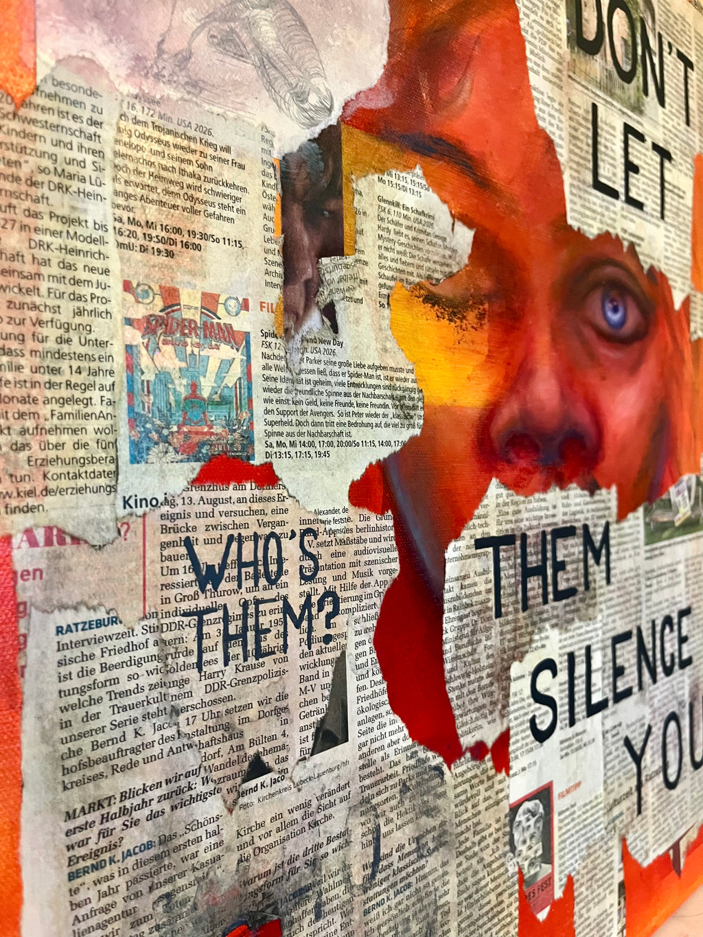 Who´s them? 50x60 cm