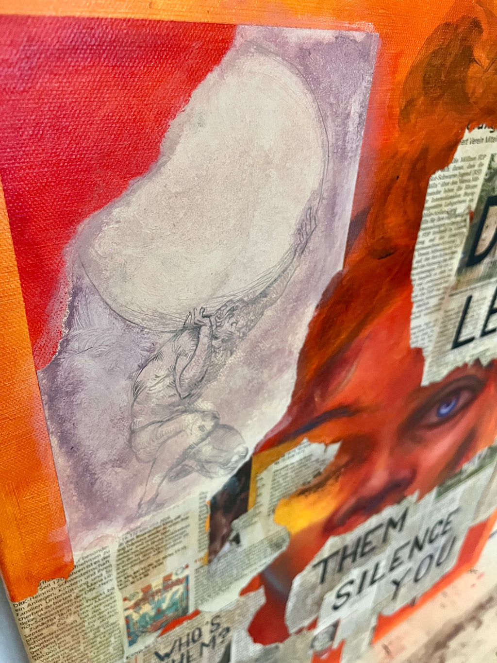 Who´s them? 50x60 cm
